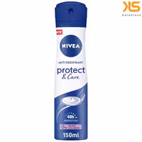 اسپری ضد تعریق زنانه نیوآ NIVEA اصلی آلمانی Protect and Care حجم 150 میلی لیتر