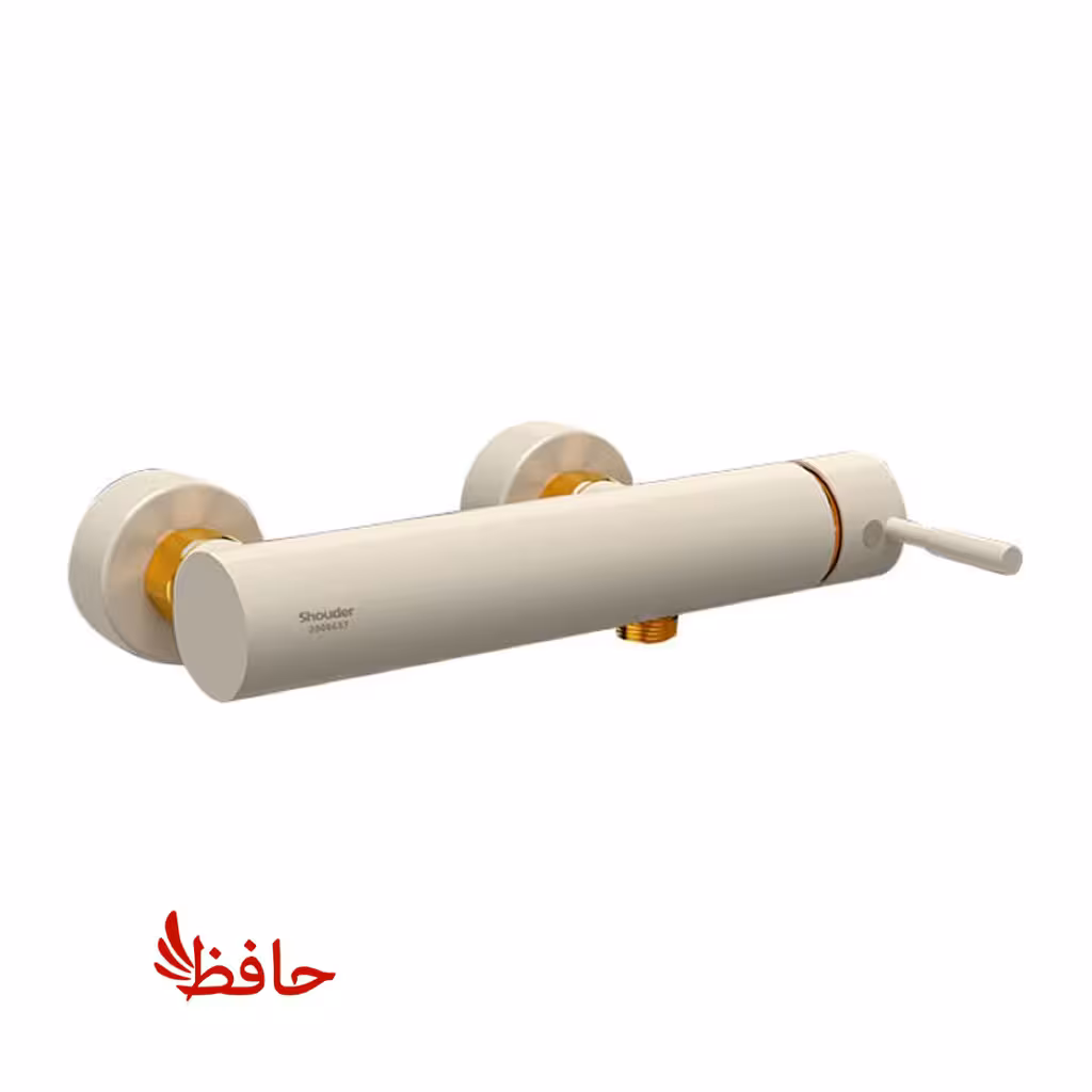 شیر توالت شودر مدل مارینو کروم شیری طلایی