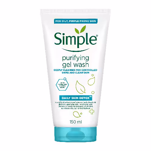 ژل شستشو سیمپل Purifying پوست چرب و مختلط _ حجم 150 میلی لیتر