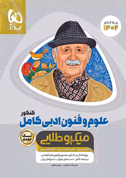 علوم و فنون ادبی جامع کنکور انسانی میکرو طلایی گاج