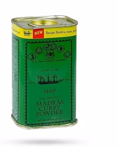 ادویه کاری مدراس هندی کشتی وزن 250 گرم – SHIP