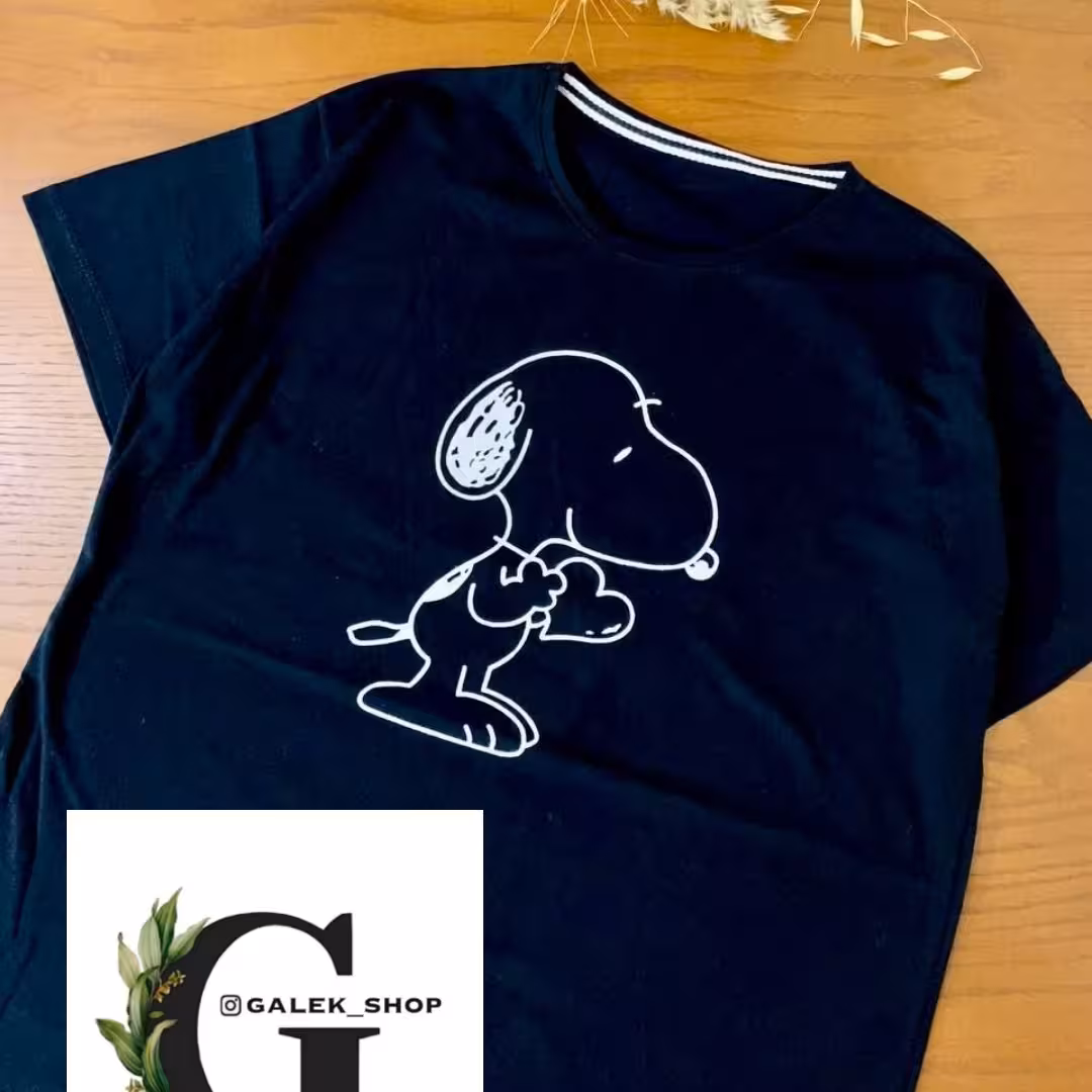 تیشرت نخ پنبه قواره دار