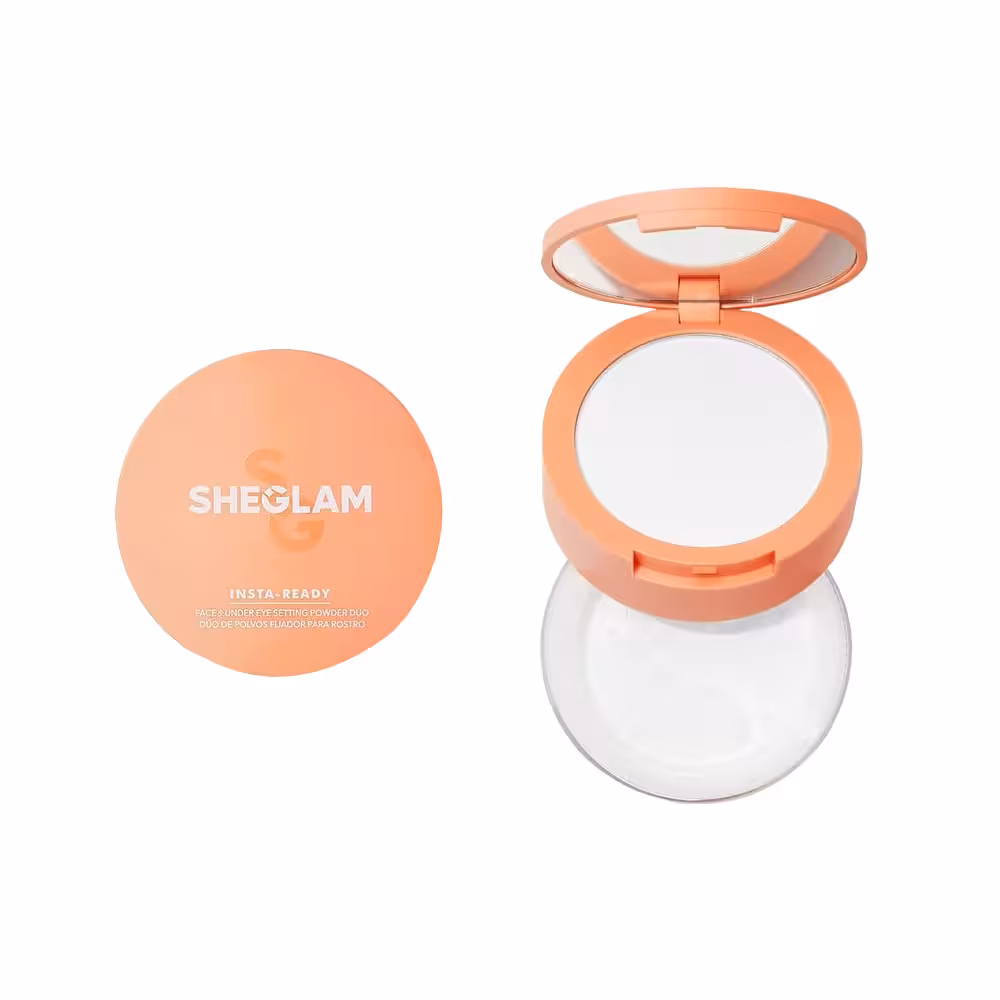 پنکیک تنظیم کننده آرایش شیگلم مدل Insta-Ready رنگ Translucent