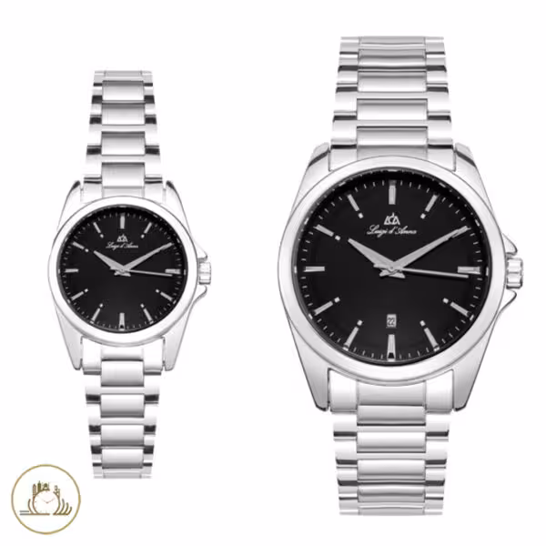 ساعت مچی ست لوئیجی دی انا LdA مدل  KG2522/KL2523