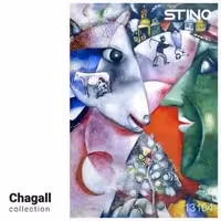 پازل شیشه ای استینو 260 تکه طرح شاگال (کد 13104)،(باجعبه)