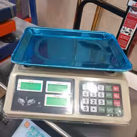 ترازو بدون علمک ظرفیت 40کیلو قطعه شمار 