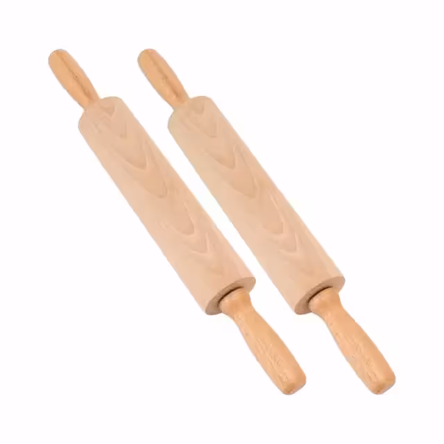 وردنه چوبی بلبرینگی 50 سانت