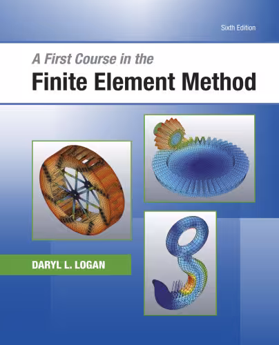 خرید و دانلود نسخه کامل کتاب A First Course in the Finite Element Method