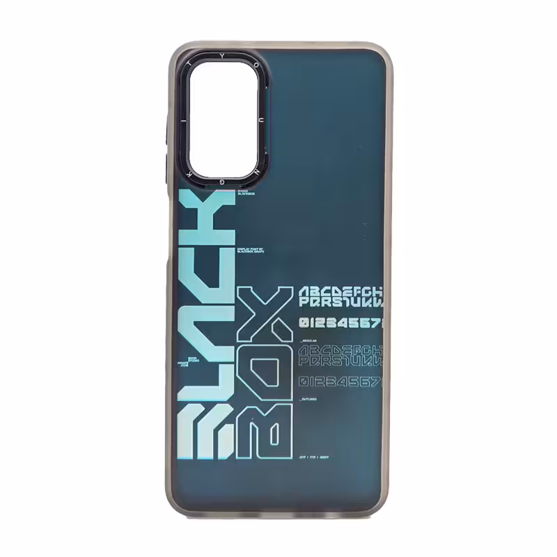 قاب طرح بلک باکس هولوگرامی دارای محافظ لنز  S21گلکسی سامسونگ