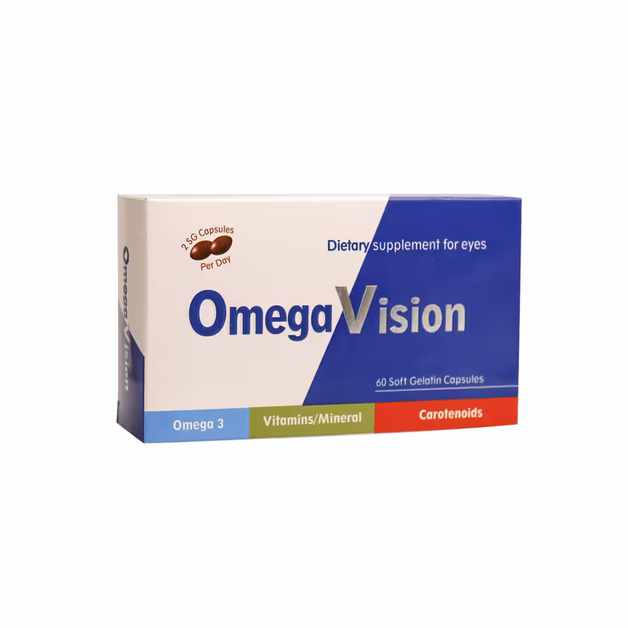 کپسول امگا ویژن دانا 60 عدد