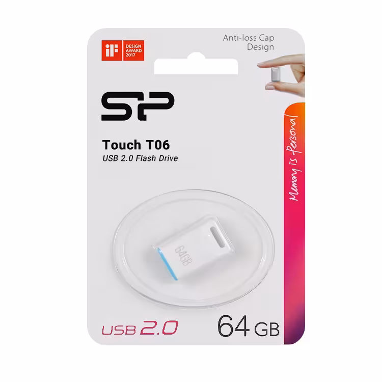 فلش 64 گیگ Silicon Power Touch مدل T06