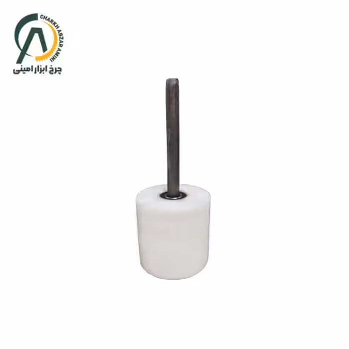 بلبرینگ تعادل درب آهنی تفلون بلند قطر 60 پهنا 80 میلی متر