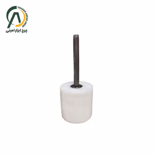 بلبرینگ تعادل درب آهنی تفلون بلند قطر 60 پهنا 80 میلی متر