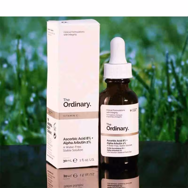 سرم آسکوربیک اسید 8% و آلفا آربوتین 2% اوردینری 30 میل