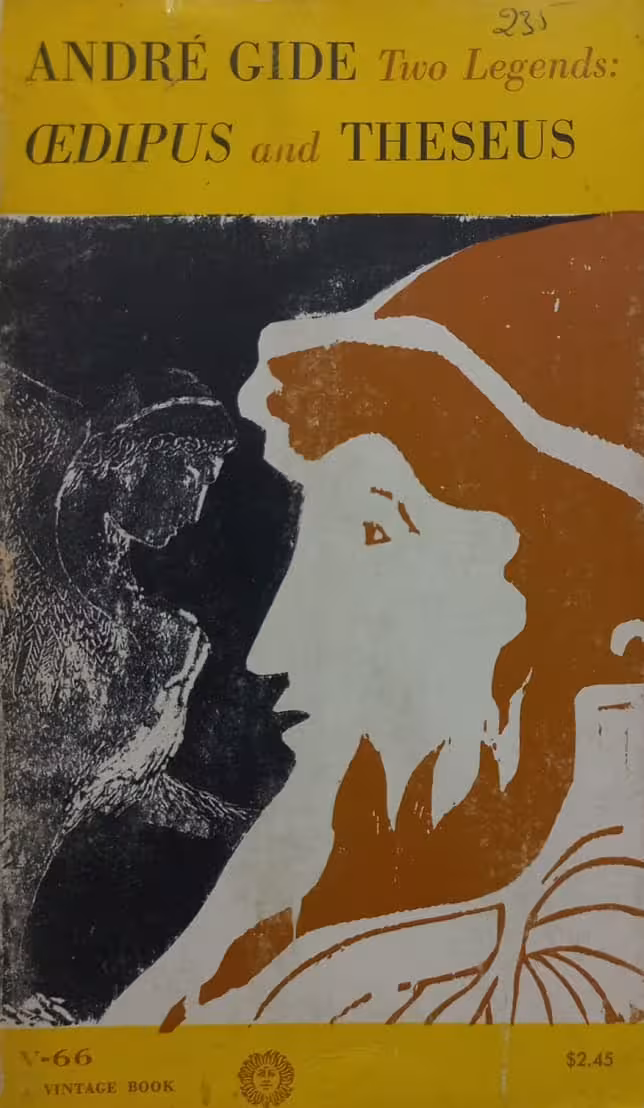 Two legends: Œdipus and Theseus | André Gide