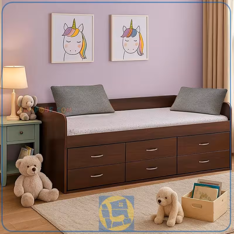 تخت خواب یک نفره SBJ210