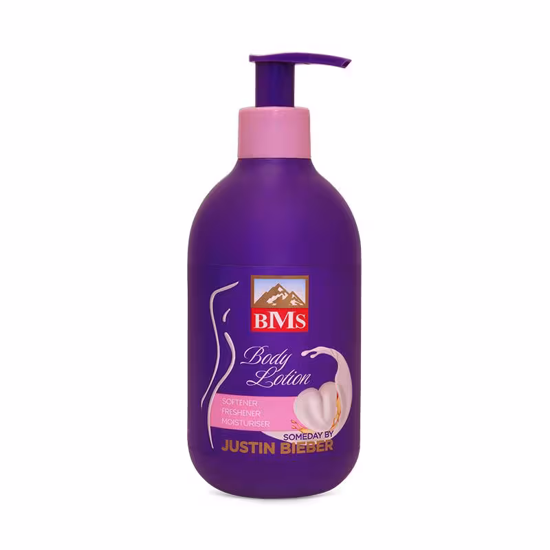 لوسیون بدن بی ام اس BMS رایحه جاستین بیبر 300ml