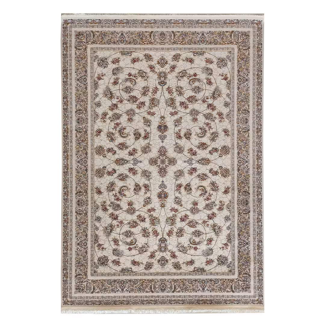 فرش 700 شانه کاشان طرح افشان | خرید فرش ماشینی افشان