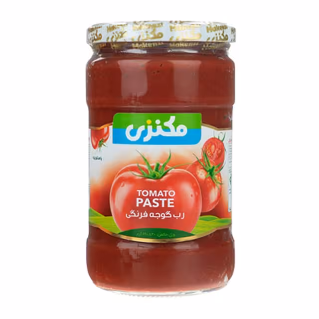 رب گوجه فرنگی شیشه ای مکنزی 690 گرمی