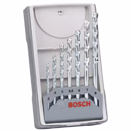 ست 7 عددی مته سنگ X-line بوش