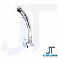 شیر قو دیواری اهرمی جلگه کارتریج 25 با علم استیل