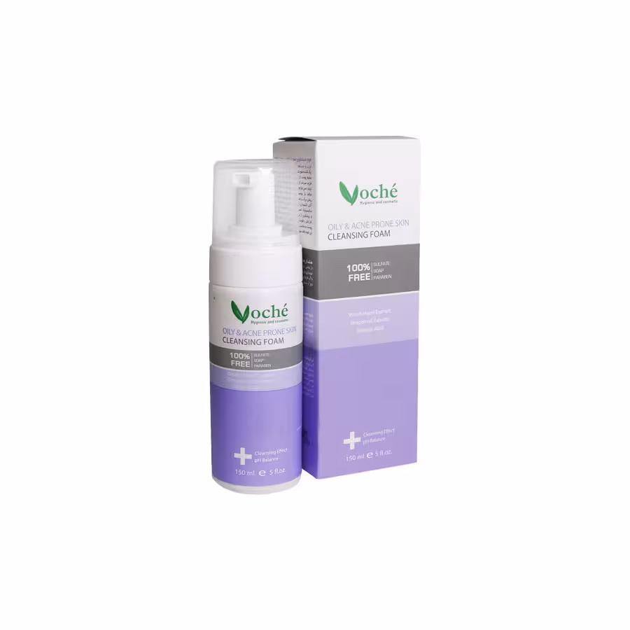 فوم شستشوی صورت پوست چرب وچه | 150 میل
