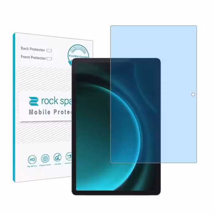 گلس تبلت سامسونگ Galaxy Tab S9 FE مدل نانو هیدروژل آنتی بلو برند راک اسپیس کد 30590L