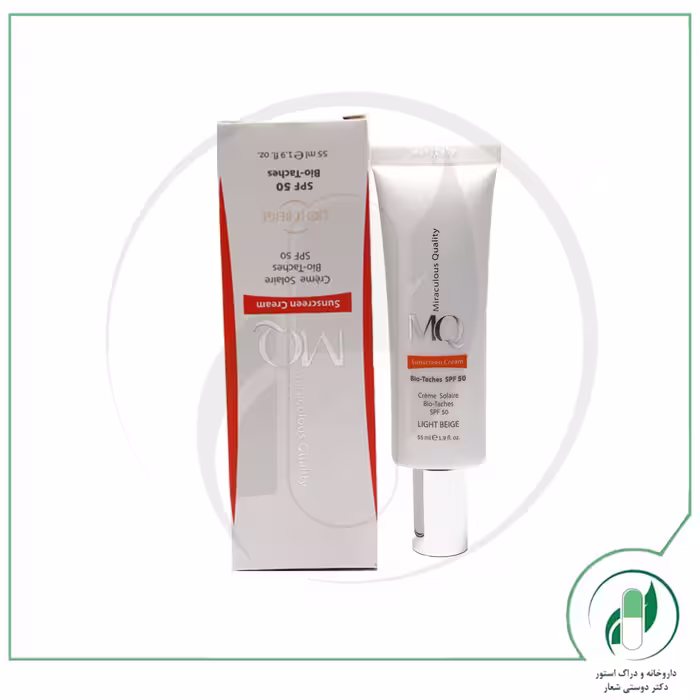کرم ضد آفتاب بایوتچ SPF50 ( بی رنگ ) ام کیو – MQ