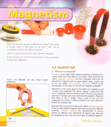 خرید و دانلود نسخه کامل کتاب First Step in Physics Volume 2 Part 2 Magnetism p.138-241 (Zambak)