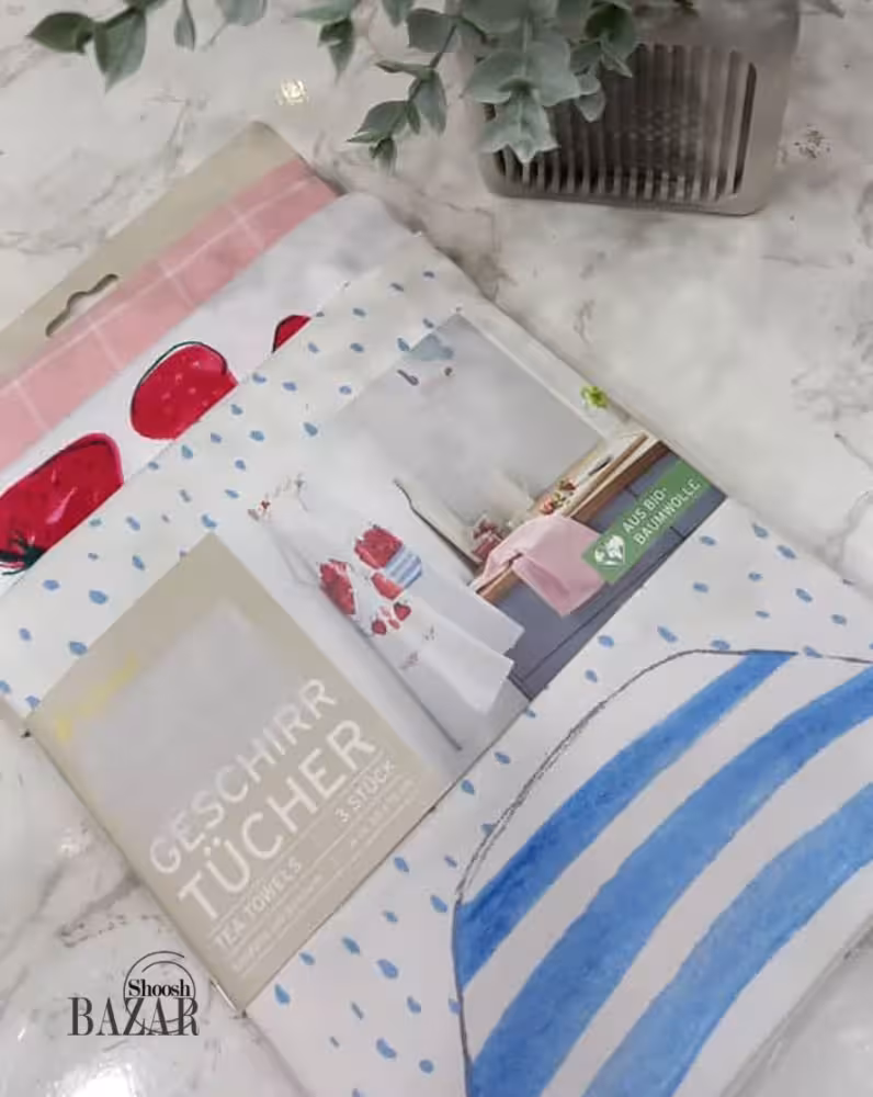 دستمال آشپزخانه 3 عددی برند چیبو آلمان