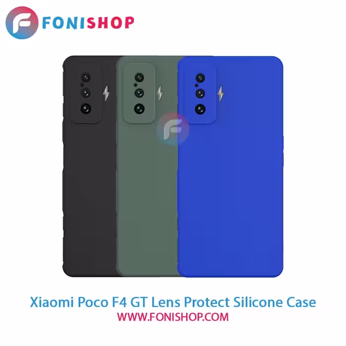 قاب سیلیکونی محافظ لنزدار گوشی شیائومی Xiaomi Poco F4 GT