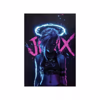 متال پوستر مستر پیکد طرح جینکس JINX کد PCD-MB1261