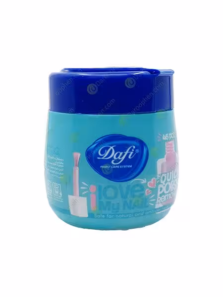 لاک پاک کن دافی تعداد 45 برگ-Dafi Nail Polish Remover 45Pcs