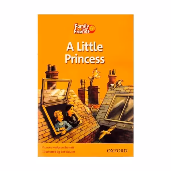 کتاب داستان کوتاه کودکان سطح 4 A little princess Family Readers