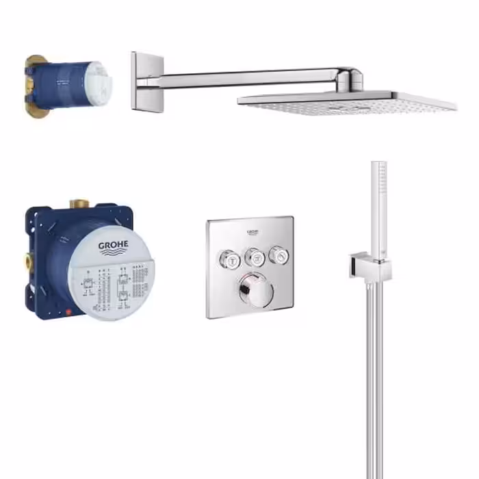 ست دوش حمام گروهه GROHE مدل SmartControl Mixers کد 34712000