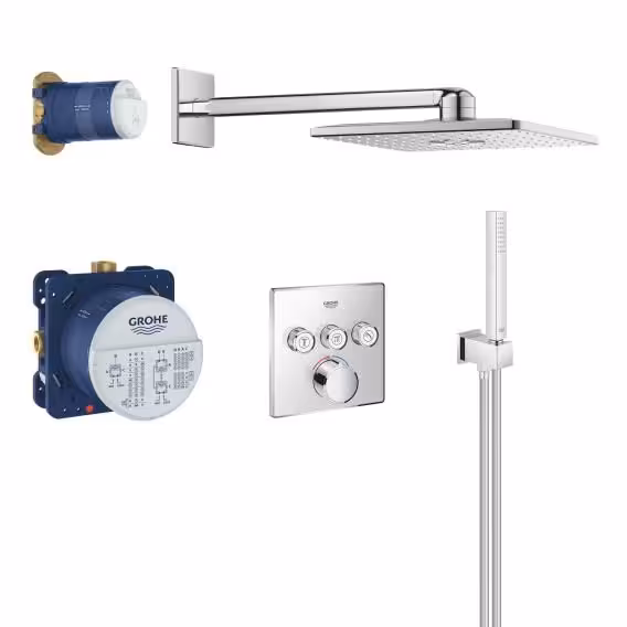 ست دوش حمام گروهه GROHE مدل SmartControl Mixers کد 34712000