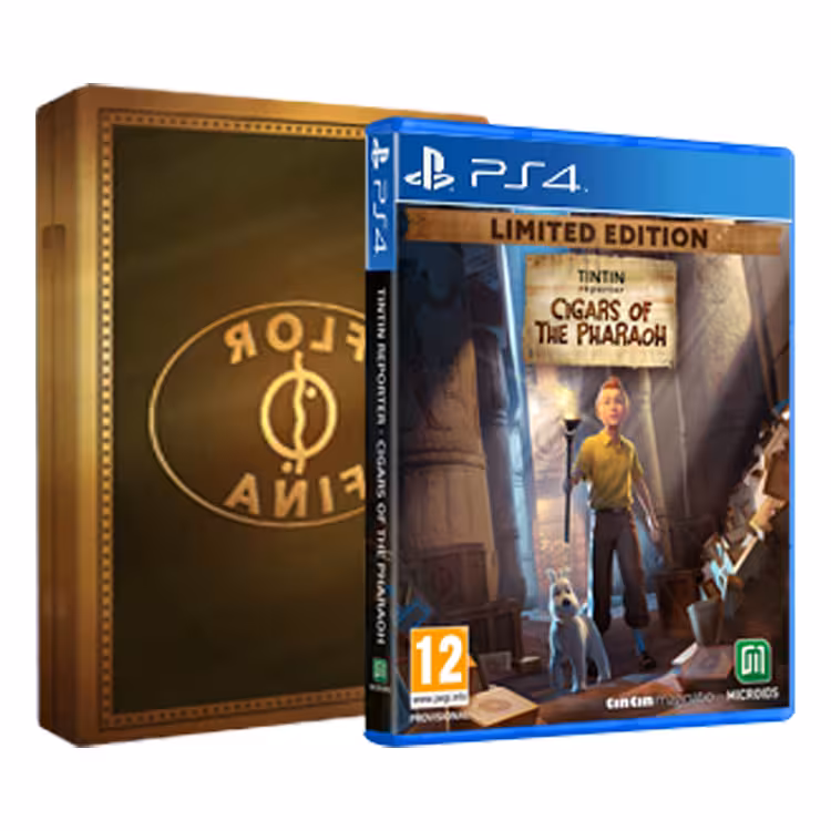 Tintin Reporter: Cigars of the Pharaoh Limited Edition – PS4