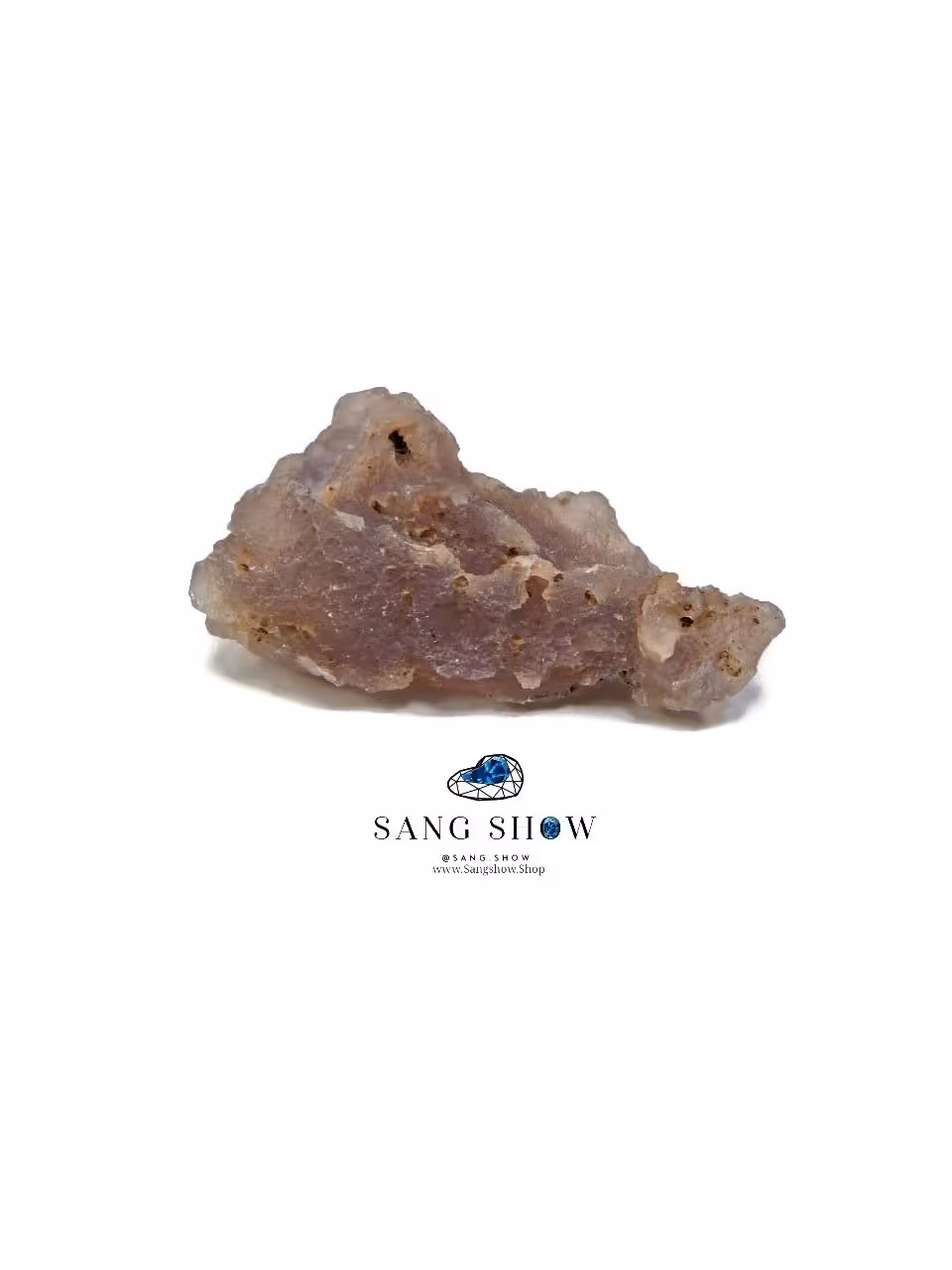 عقیق صورتی نمونه اصل و معدنی S1644