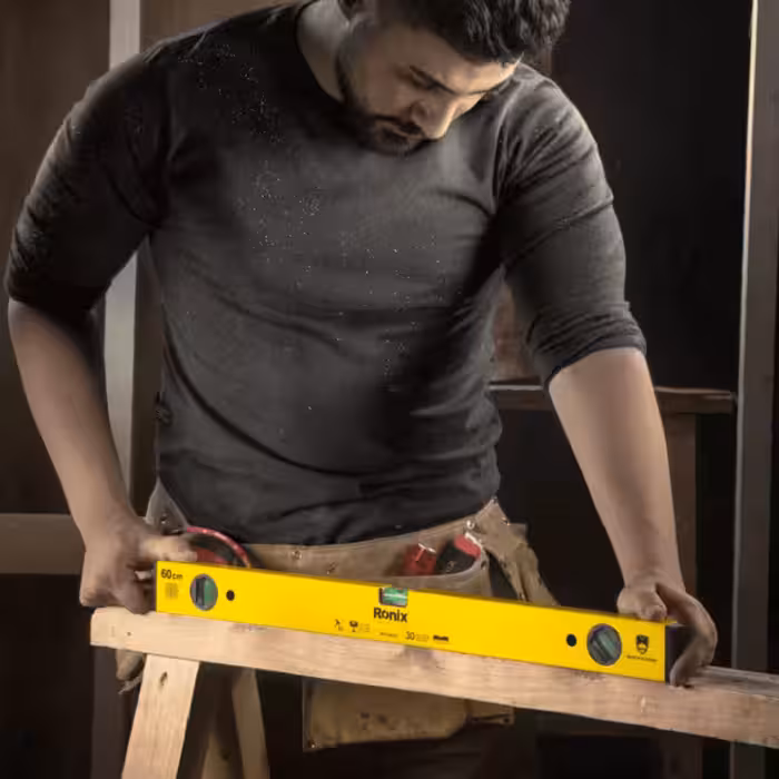 تراز بنایی 100 سانتی‌متری با دقت 1 میلی‌متر کد 9416