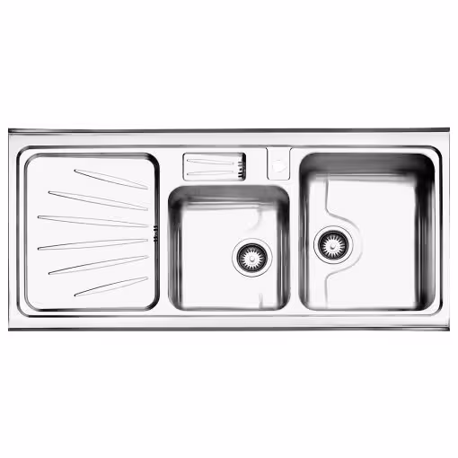 سینک ظرفشویی 814/60 _ استیل البرز/Steelalborz