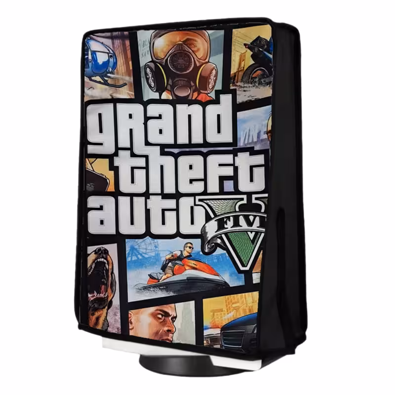 کاور کنسول PS5 اسلیم طرح GTA