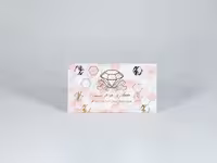 کارت ویزیت سلفون مات طلاکوب