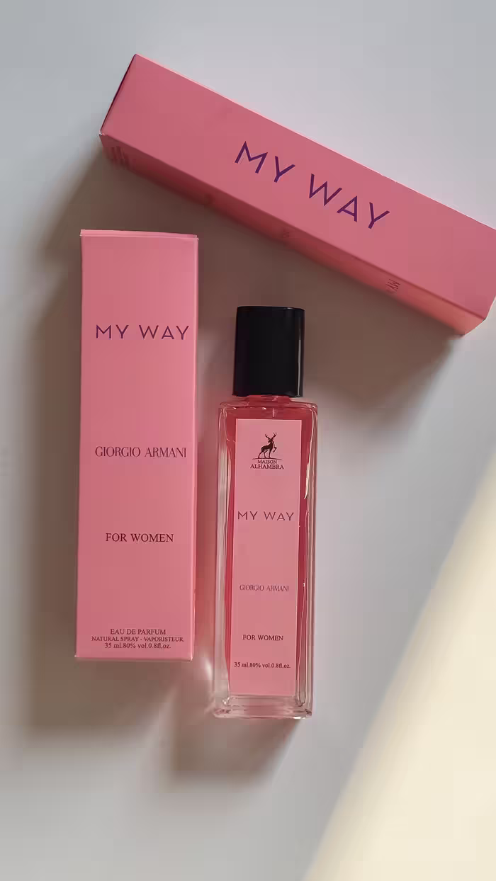عطر مای وی ( my way ) 35 میل شرکت الحمبرا امارات
