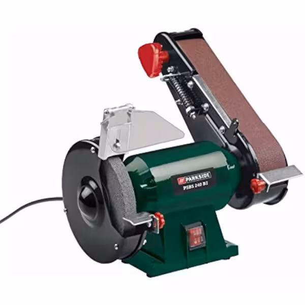 سنگ سنباده روی میزی نواری پارکساید مدل PSBS 240 B2