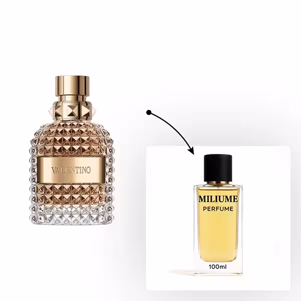 اسانس عطر Valentino Uomo برند Givaudan - کد 2440 - والنتینو یومو 100ML - میلیوم پرفیوم