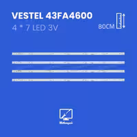 بک لایت تلویزیون وستل مدل 43FA4600