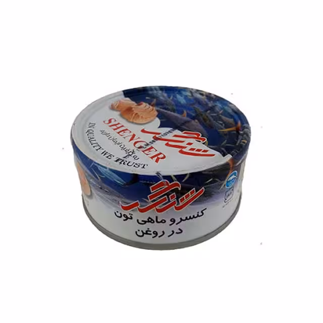 کنسرو تن ماهی در روغن شنگر 180 گرمی
