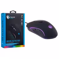 موس سیمدار گیمینگ 6 کلید LED دار Beyond BGM-1219 6D