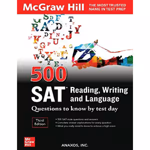 کتاب 500 SAT READING WRITING AND LANGUAGE QUESTIONS TO KNOW BY TEST DAY