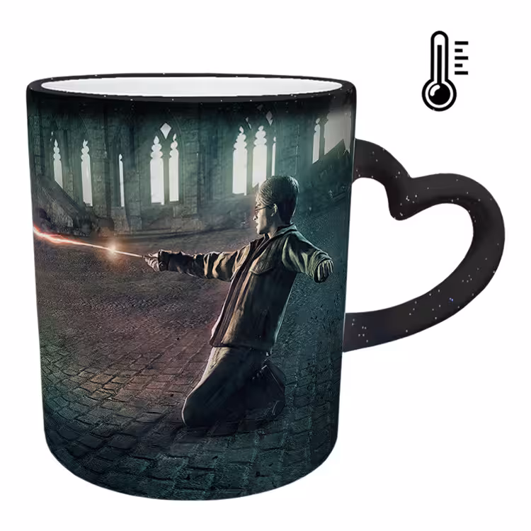 خرید ماگ-لیوان حرارتی  دسته ساده   هری پاتر کد 50